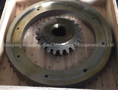 Mining Machinery Crushing Screening Line Station Cone Crusher Spare Part Gear and Pinion